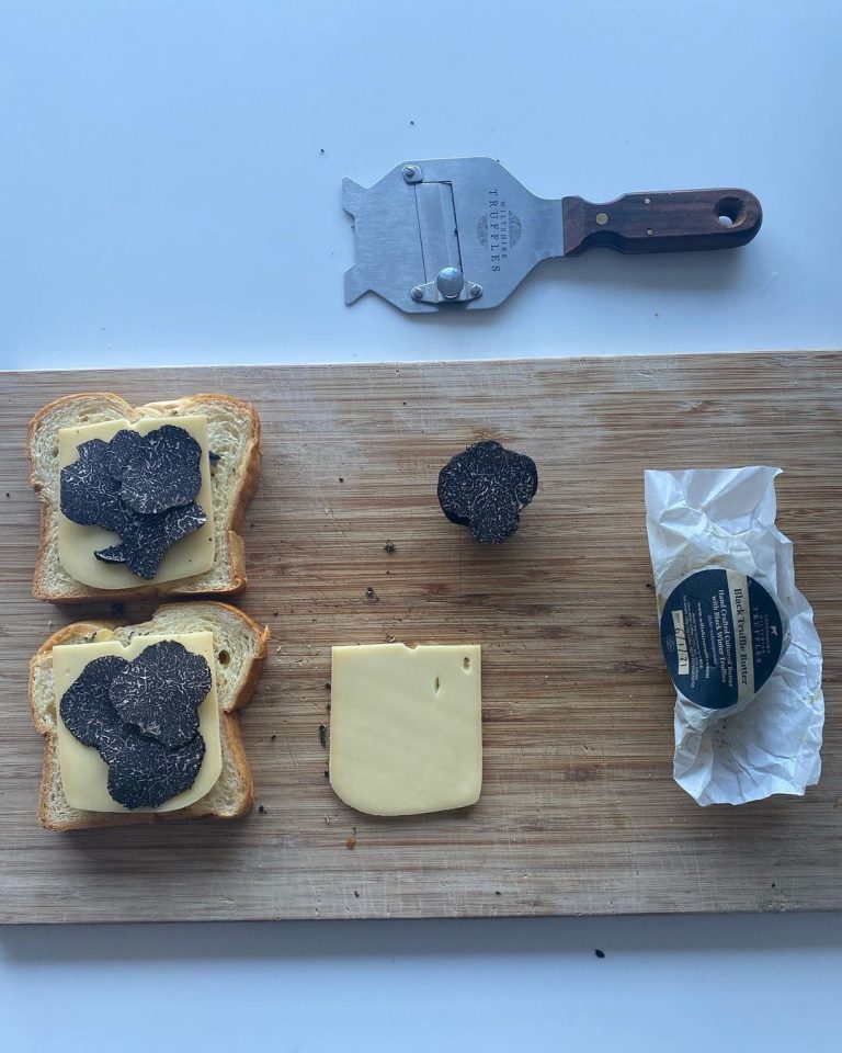 Kang Leong's Black Truffle Grilled Cheese Wiltshire Truffles